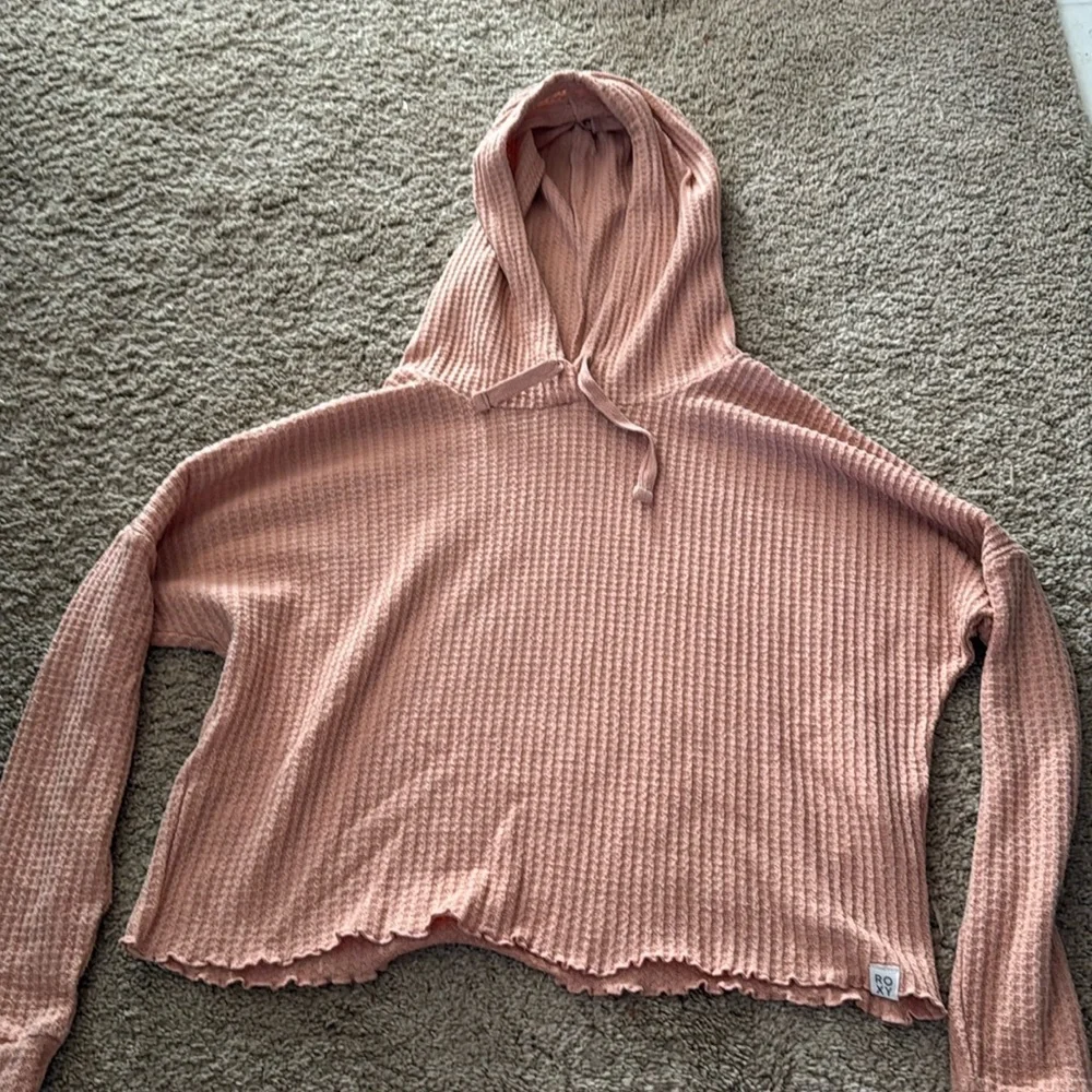 Pink Roxy hoodie - Picture 1 of 3
